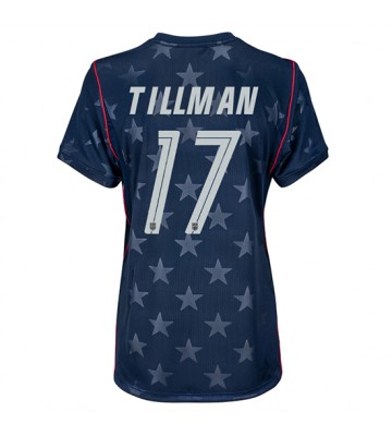 Förenta stater Malik Tillman #17 Bortatröja Dam VM 2026 Kortärmad